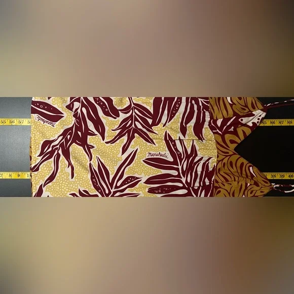 Manuhealii Tropical Leaf Print Dress - Picture 5 of 5